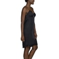 thumbnail image 3 of Vanity Fair Womens Rosette Lace Full Slip, 40-24 Length, Midnight Black, 3 of 7