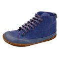 thumbnail image 1 of Women's Comfortable Booties Solid Color Leather Flat Heel Boots Retro Shoes, 1 of 6