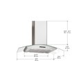 thumbnail image 3 of Ancona Elite IGCE636 Capot de Montage pour Lot en Verre en Acier Inoxydable, 3 of 3