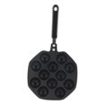 thumbnail image 2 of 12 Cavities Aluminum NOn Stick Takoyaki Grill Pan Plate Octopus Ball Pancake Maker Baking, 2 of 8