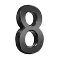 thumbnail image 1 of RXIRUCGD 3 Inch Black Modern House Numbers Mailbox Numbers 0-9 Self-Adhesive Street Door Home Address Metal Numbers For Outside Or Inside Signs Easy Install, 1 of 2