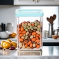 thumbnail image 3 of Chmadoxn Food Storage Container With Lids Tall Airtight Food Storage Jar Plastic Food Storage Container Kitchen Pantry Containers For Cereal Flour And a bottle, 3 of 6