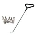 thumbnail image 2 of jinwen 6 Pieces Dent Repair Rod Kit Paintless Puller for Auto Body Door Dings Middle, 2 of 9