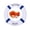 white blue, variant on Dvkptbk 20 Inch/50Cm Pool Safety Throw Ring Life Preserver Ring Buoy, Swimming Swim Foam Ring Pool Buoy Pool Rings Life Preserver Ring for Pool with 98.7Ft Water Floating Lifesaving Rope