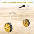 thumbnail image 2 of Soozier Kayak Cart Dolly with Alumnium Frame, Height and Width Adjustable, 2 of 9