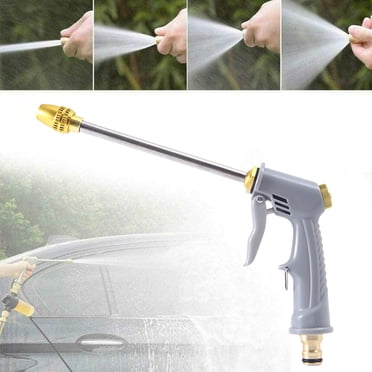 Meitianfacai High Pressure Water Hose Nozzle Long Spray Nozzle Garden Hose Car Wash