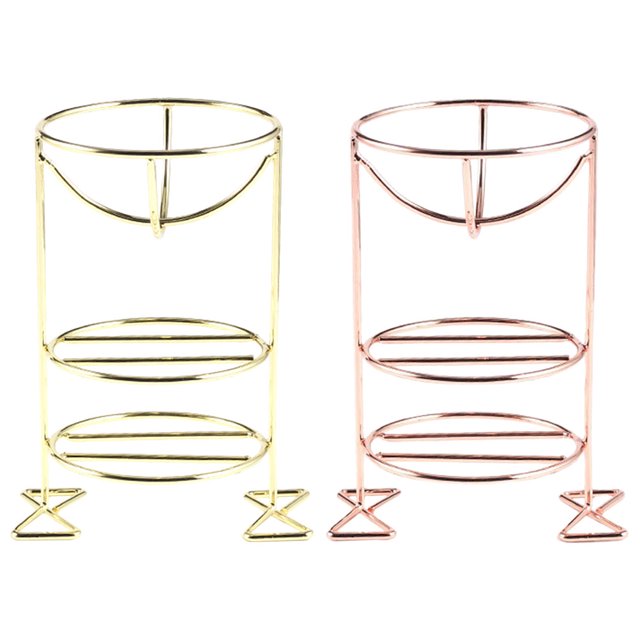 Shisuyan 2Pack Makeup Sponge Holder Stand Metal Storage for Women Daily Use