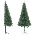 thumbnail image 2 of vidaXL Arbre de Noël Artificiel d'Angle Vert 180 cm PVC, 2 of 5