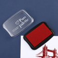thumbnail image 1 of LEFU Large Stamp Pads, Ink Pads, Solid Colors Available for Craft Scrapbooking Fingerpaint on Paper Wood Fabric (Crimson), 1 of 8