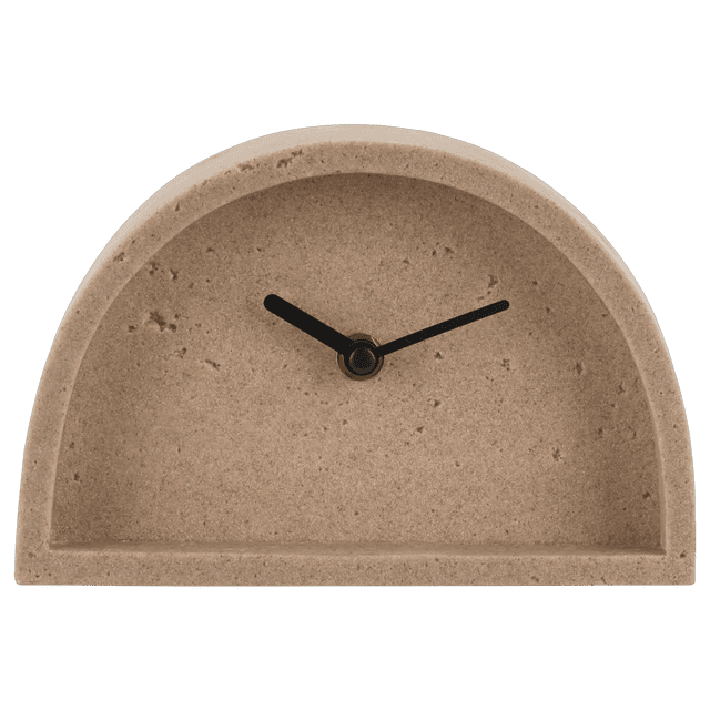 Bouclair Beige Table Clock