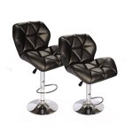 Nicer Furniture Black Tripatch Bar Stool