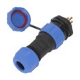 thumbnail image 1 of Aviation Plug Socket, Corrosion Resistant Aviation Connector Electrical Flexible 3 Hole Panel Mount  for Communication Equipment, 1 of 7