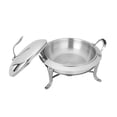 thumbnail image 4 of Luzkey Stainless Steel Chafing Dish Household Alcohol Stoves for Backpacking Camping, 4 of 8