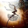 thumbnail image 4 of Fairy Garden Sculptures Stake Fairies And Dandelions Dance Together-, 4 of 4