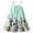 Green, variant on vigerkar Baby-Girls Summer Mini Dress Princess Cute Clothes Beach Floral Striped Bow Sundress Birthday Gift (Blue, 2-3 Years)