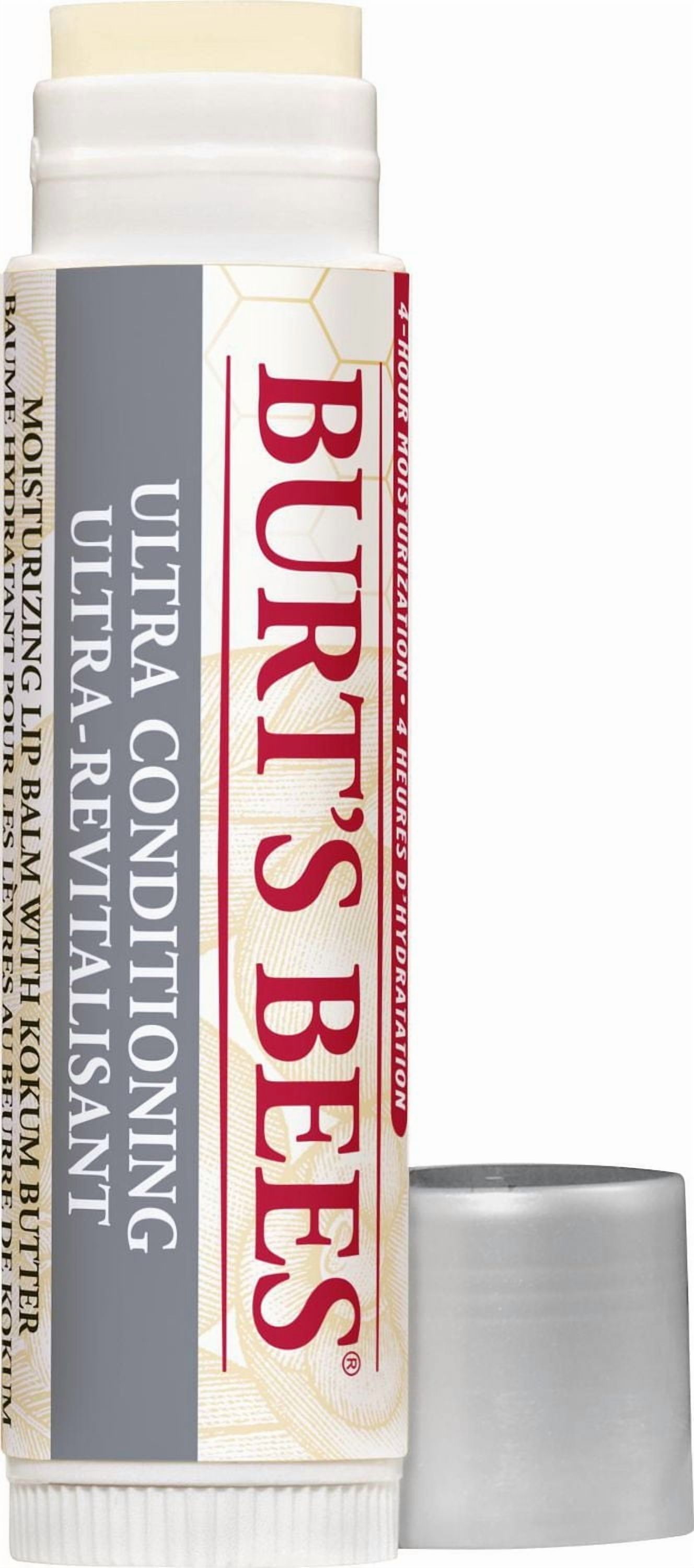 Baume ultra-revitalisant pour les lèvres d’origine naturelle à 100 % au beurre de kokum de Burt’s Bees®,