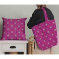 thumbnail image 5 of Soimoi Pink polyester Crepe Fabric Mandala Geometric Print Sewing Fabric Yard 52 Inch Wide, 5 of 5
