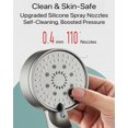 thumbnail image 2 of Hydroboosts High Pressure 5-Mode Filtered Shower Head, Hydroboost High Pressure Shower Head, 2025 New Powerful Shower Heads High Pressure, Built-In Power Wash for Hard Water, with Hose (Black), 2 of 7