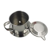Tnarru Vietnamese Coffee ,Maker Pot Infuser Cup,Reusable Stainless Steel Vietnamese Coffee for Office,Bar,Holiday Gifts 6Q