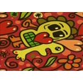 thumbnail image 1 of Ahgly Tapis Rectangulaire Lavable en Machine Intérieur Transitionnel Rouge Cramoisi, 2 Pieds x 5 Pieds, 1 of 7