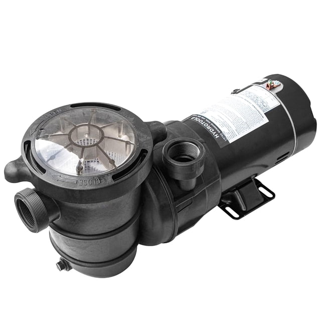 Swimline HydroTools Hydro Flo 1.5 HP Vertical Discharge Swimming Pool Pump