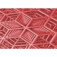 thumbnail image 1 of Ahgly Company Tapis d'Intérieur Rectangulaires Transitionnels Rouges Lavables à la Machine, 2 Pieds x 5 Pieds, 1 of 7