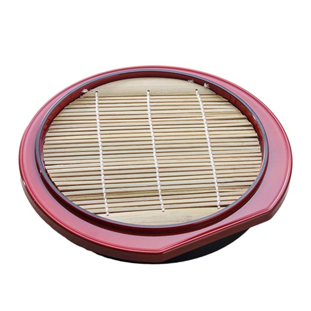 GROWTH TANK Assiette de Nouilles Soba Planche Plateaux de Service Plateau de Sashimi pour Restaurant Maison Rond