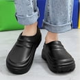 thumbnail image 2 of Armadillo Chef Shoes for Women Men Slip Resistant Waterproof Nurse Clogs Work Shoes for Kitchen Food Service, 2 of 6