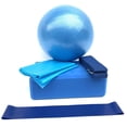 thumbnail image 1 of 5-Piece Complete Yoga Kit for Home Fitness and Mindful Practice, 1 of 2