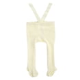thumbnail image 1 of MesaSe Baby Solid Color Suspender Overall Pantyhose High Waist Ribbed Knit Tights Foot-Wrapped Design Skin-Friendly, 1 of 7