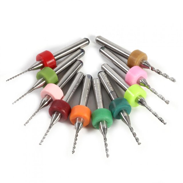 Perceuses, Faciles à Changer, Perceuses Micro, Peu Résistantes pour PCB, SMT, CNC
