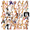 3A, variant on cartoon Giraffe Theme Stickers, Waterproof Giraffe Theme Sticker for Water Bottle Laptop Phone Cases Planner Skateboard Luggage Helmet Party Favor Decor, Ideal for Adults Teens Teacher Rewards