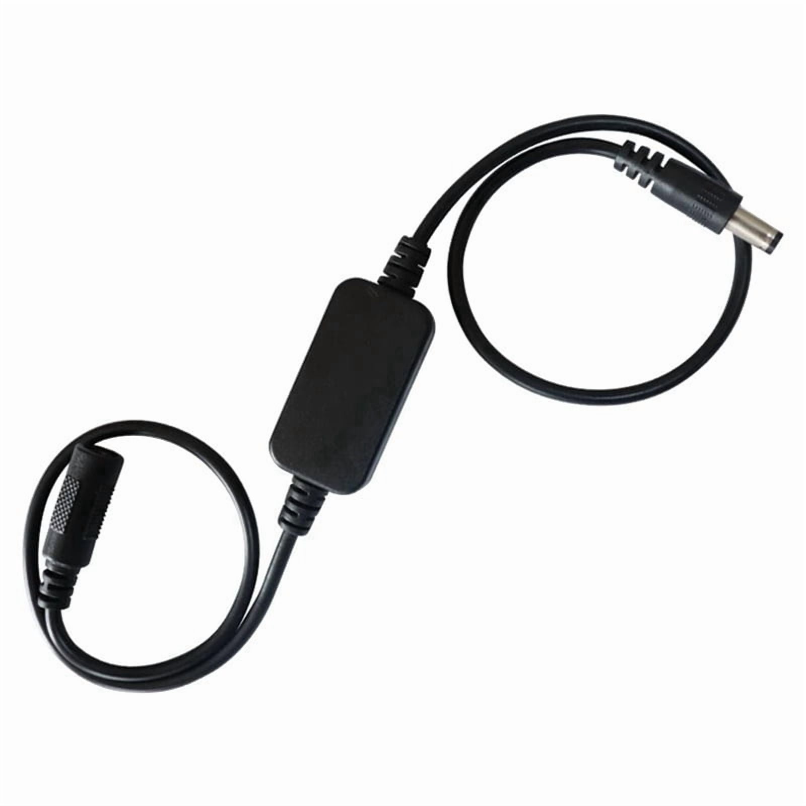 24 Hour Auto Reboot Router Routing Timer Reset Tool DC Power Timing Fiber Modem Router DC Power Manager Black,1 x Router restart line,Black