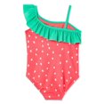 thumbnail image 2 of George Toddler Girls' Two Piece Ruffle Tankini Set, 2 of 2