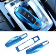 thumbnail image 2 of Jaronx 3PCS Remote Key Covers for Boxster Turbo Cayenne Panamera Macan Cayman 911 ,Glossy Blue Key Fob Shell Cover Painted Keyless Entry Skin Protectors, 2 of 4