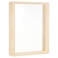 thumbnail image 1 of Unique Bargains 5x7 Wood Picture Frames, Double Sided Acrylic Plant Specimens Frame Natural Color, 1 of 5