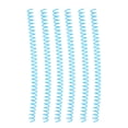 thumbnail image 1 of Sheet Binding Comb, Plastic Spiral Binding Coil 20Pcs  For Page Blue, 1 of 8