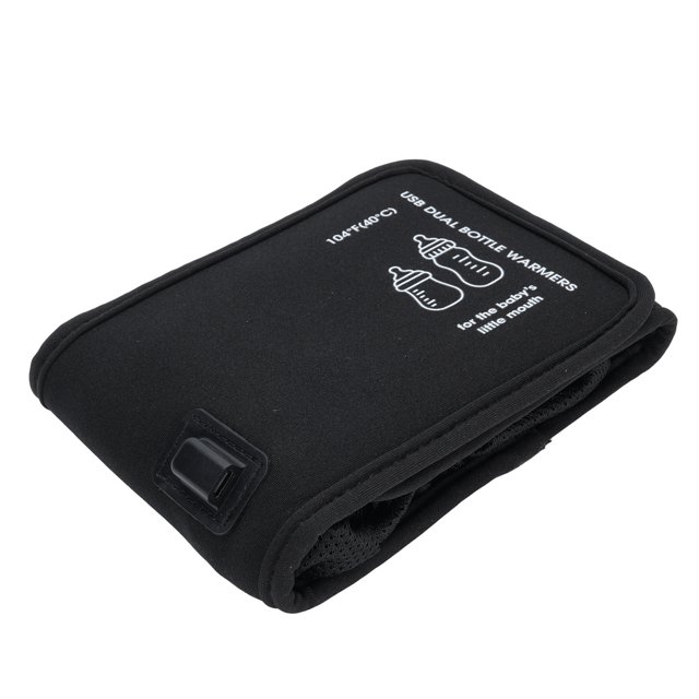 USB Dual Bottle Warmer, Car Milk Warmer Multifunctional Safe Portable for Car