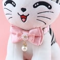 thumbnail image 4 of <p>Cat Bow Collar, Beautiful Wearable Adjustable Lightweight Pet Collar  For Walking For Daily</p>, 4 of 7