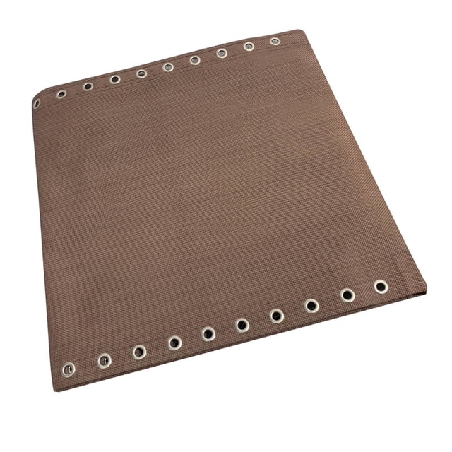 Outil de Remplacement et de Réparation en Tissu pour Fauteuil Inclinable Pliant Brun