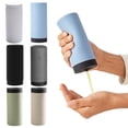 thumbnail image 2 of 240ml Silicone Soap Dispenser Liquid Soaps Lotions Essential Oils Refillable Leakproof Bottle Home Soap Container, 2 of 8
