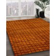 thumbnail image 2 of Ahgly Company Indoor Rectangle Abstract Red Oriental Area Rugs, 7' x 9', 2 of 6