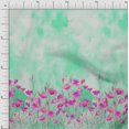 thumbnail image 1 of oneOone Polyester Lycra Fabric Leaves & Flower Panel Print Fabric By Yard 56 Inch Wide, 1 of 3