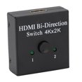thumbnail image 1 of Displayport Switch, Interrupteur Pratique Utile Bidirectionnel pour Ordinateur Portable pour Ordinateur, 1 of 8
