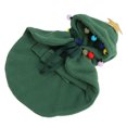 thumbnail image 3 of Cat Christmas Cape, Soft And Comfortable Polyester Pet Winter Clothes Avoid Shedding  For Small Medium Pets For Outdoor Green XS, 3 of 8