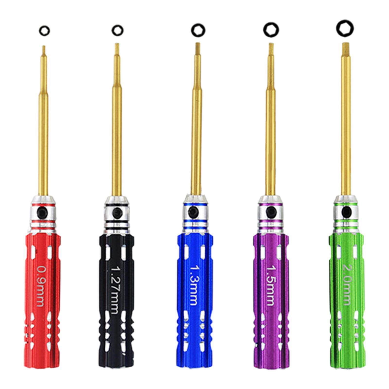serony 5x RC Hex Screw Driver Screwdriver Repair RC Tool Set for RC Model Car Drone