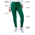 thumbnail image 4 of Adar Pro Modern Athletic Scrub Set For Women - Modern V-Neck Scrub Top & Yoga Jogger Scrub Pants, 4 of 7