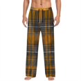 thumbnail image 2 of Weiqiqre Men Sweatpants Bottoms Elastic Waist Drawstring Fallow Sleep Lounge Pants,Size 3XL, 2 of 5