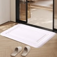 thumbnail image 2 of Bathroom Rugs Non Slip Washable Bathroom Memory Foam Absorbent Floor Mat Bathroom Toilet Doorway Quick Dry Foot Mat Entry Door Mat Non-slip Mat Bath Mats For Bathroom, 2 of 8