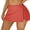 Red-Orang, variant on Charmo Women Swim Skirts Tummy Control Split Swimsuit Skirt Built in Shorts Swim Bottoms